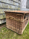 20th Century English Shipping Basket HH