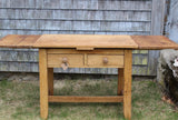 Antique Pine Bakers Table - Pastry Table